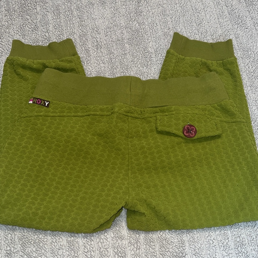 Roxy Supper Soft Size Medium Green Calve Length S… - image 2